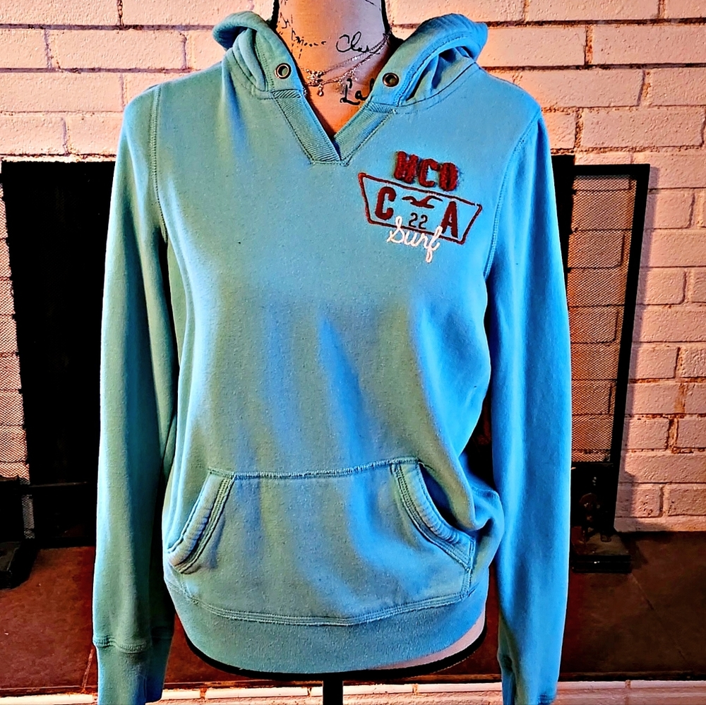 Blue Hollister Hoodie